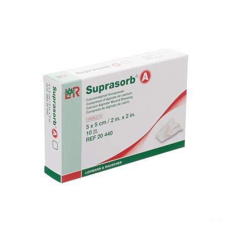 Suprasorb A Kp Steriel 5x 5cm 10 20440  -  Lohmann & Rauscher