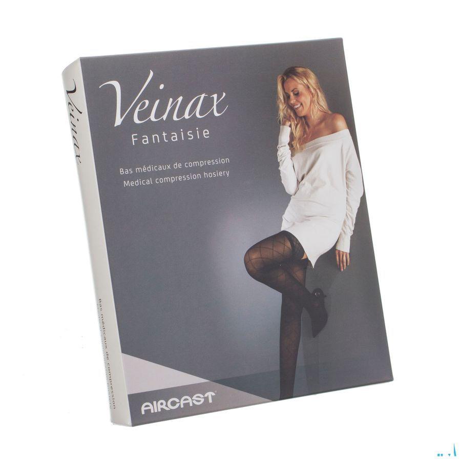 Veinax Panty Kleine Diamant 2 Lang Zwart Maat 3