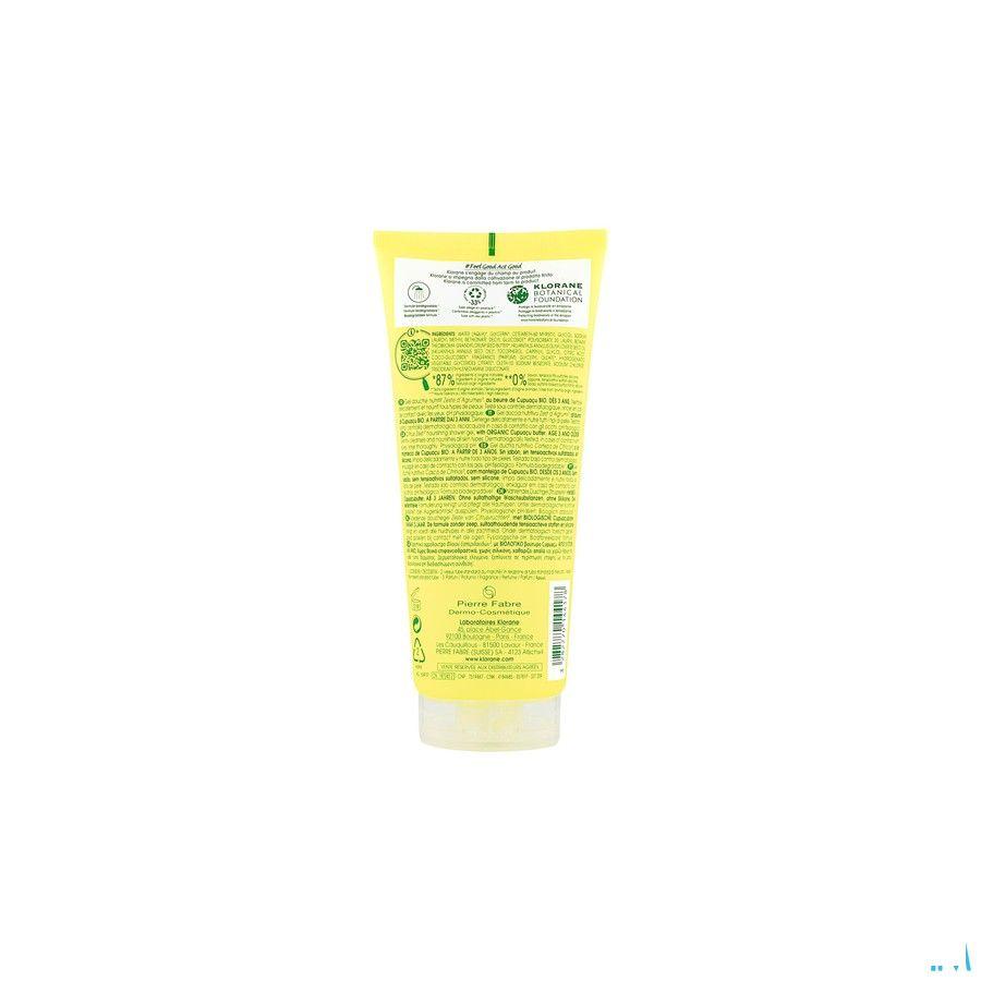 Klorane Corps Gel Douche Zeste Agrumes 200 ml