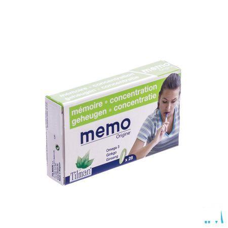 Origine Tilman N21 Geheugen-concentratie Capsule 28  -  Tilman