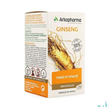 Arkocaps Ginseng Plantaardig 150  -  Arkopharma