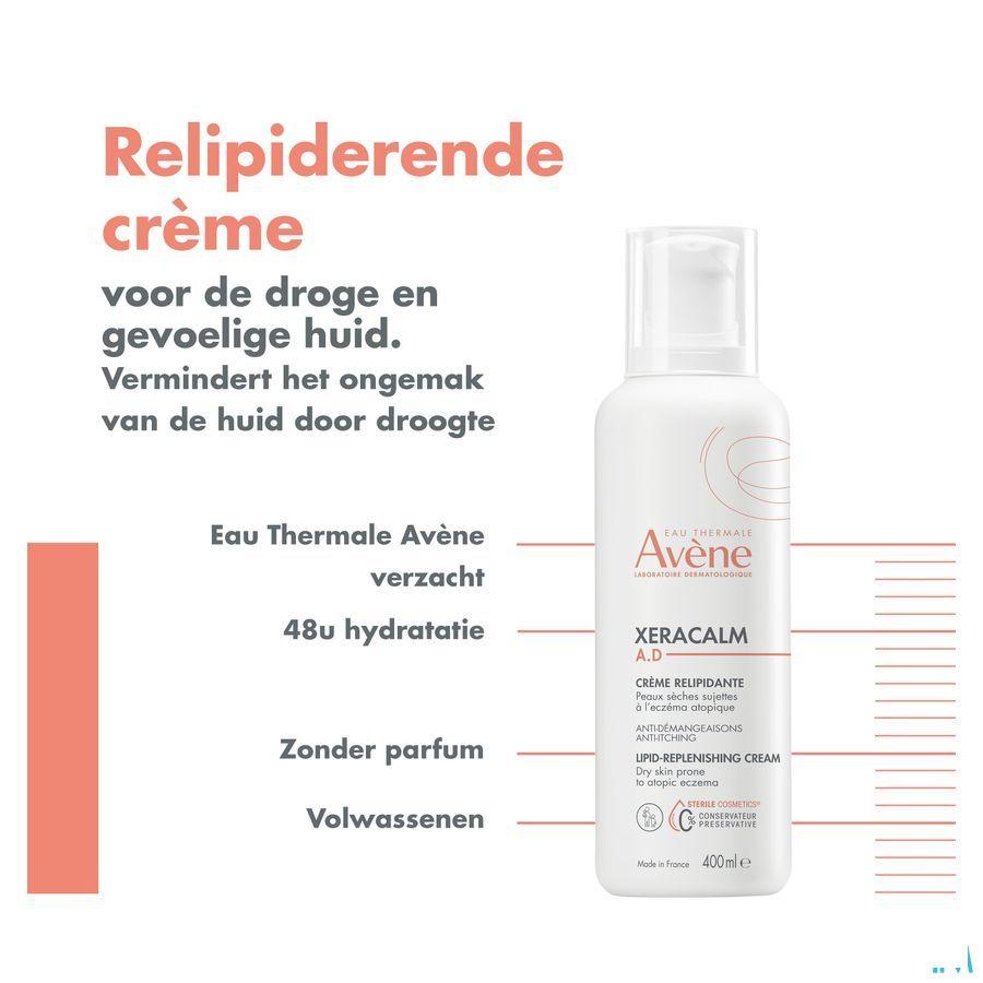 Avene Xeracalm A.D. Creme Relipiderend 400 ml