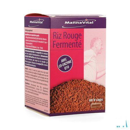 Mannavital Rode Rijst Gefermenteerd + co Enzyme Q10