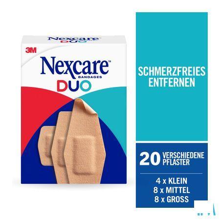 Nexcare 3M Duo Pansement Assortiment 20  -  3M