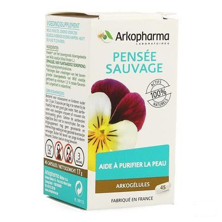 Arkocaps 3kleur Viooltje Plantaardig 45  -  Arkopharma