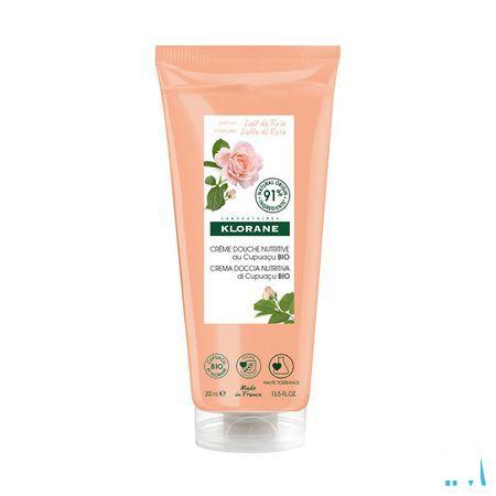 Klorane Corps DoucheCreme Lait Rose 200 ml