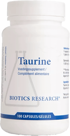 Biotics Taurine 100 capsules  -  Energetica Natura