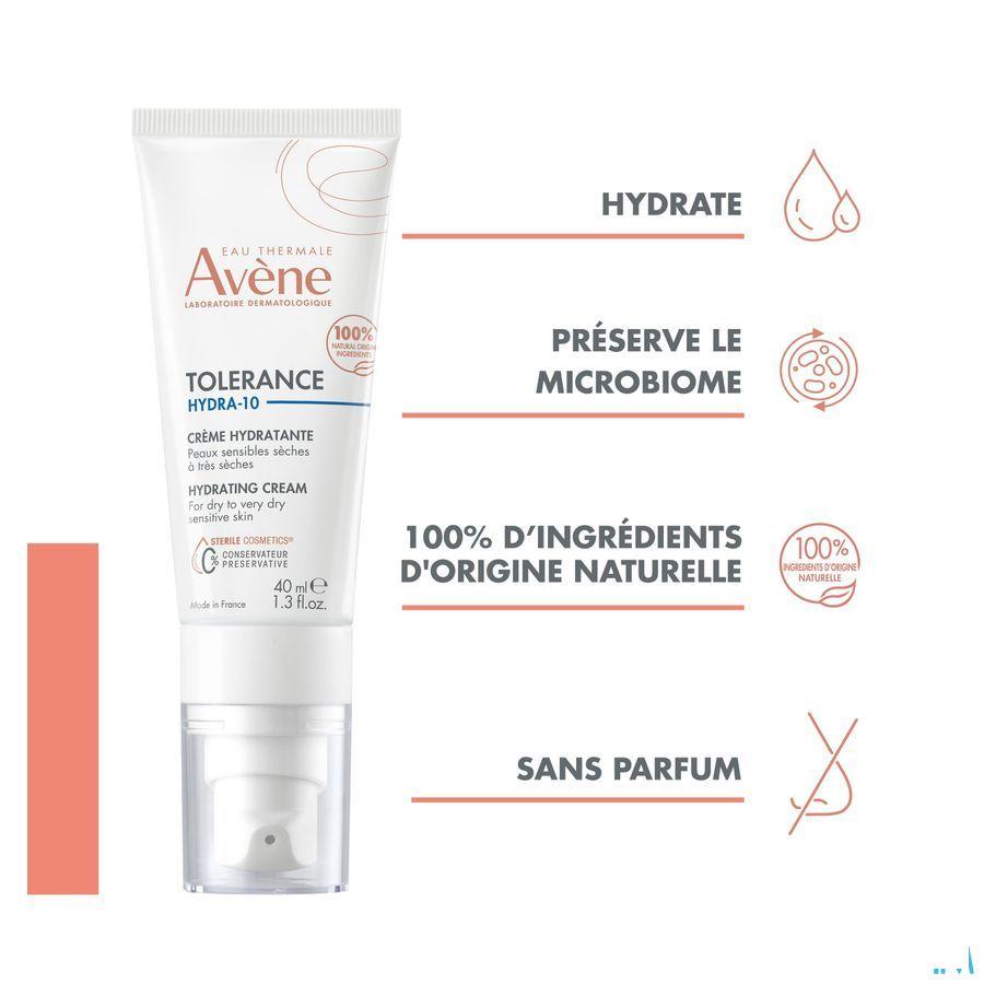 Avene Tolerance Hydra 10 Hydraterende Creme 40 ml  -  Avene