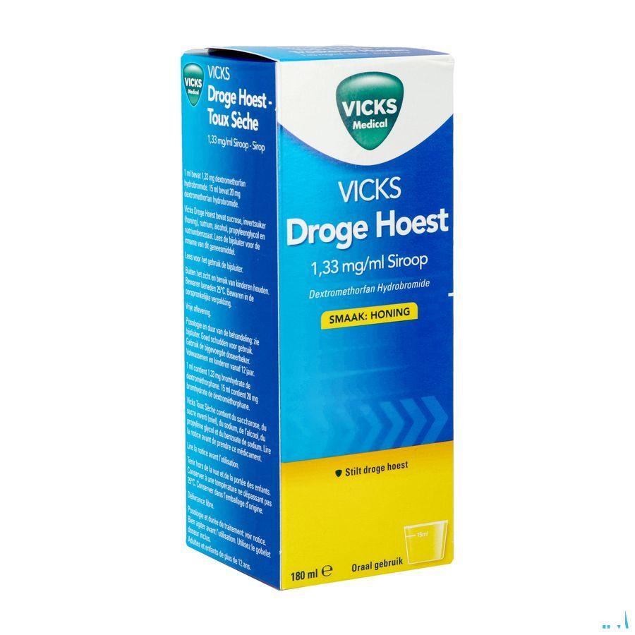 Vicks Droge Hoest Siroop 180 ml