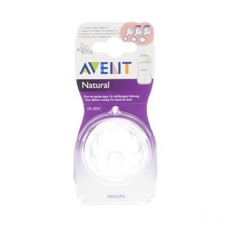 Philips Avent Natural Tetine Variable 1  -  Bomedys