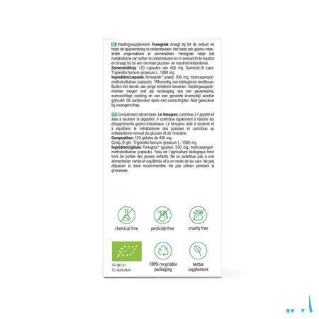 Fenegriek Bio Capsule 120x230 mg