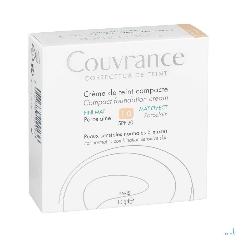Avene Couvrance Creme Teint Tablettenoil Fr.01 Porcel.10 gr  -  Avene