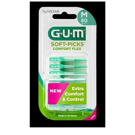 Gum Softpicks Comfort Flex Medium 80
