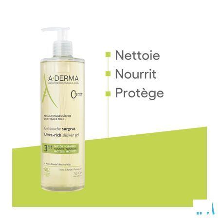 Aderma Gel Douche Surgras 750 ml