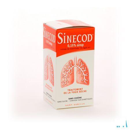 Sinecod 0,15% Sirop 200 ml
