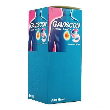 Gaviscon Antireflux Antizuur Orale Suspensie 300 ml