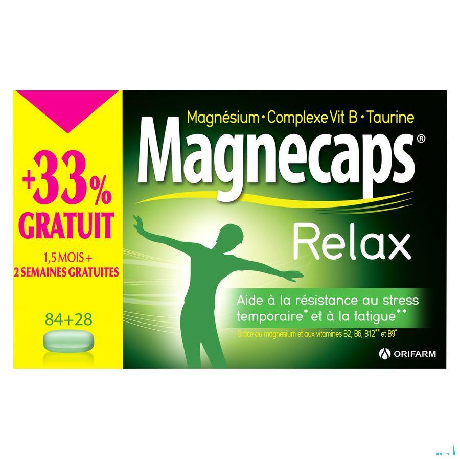 Magnecaps Relax Tabl 84 + 28 Grat.