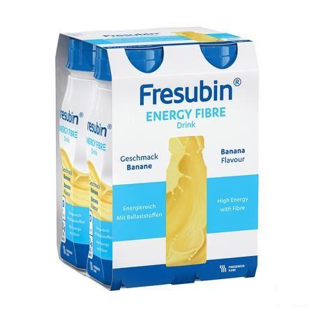 Fresubin Energy Fibre Drink Banane 4x200 ml 7023601  -  Fresenius