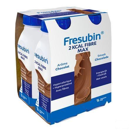 Fresubin 2kcal Fibre Max Drink Chocolat Flacon 4x300 ml  -  Fresenius
