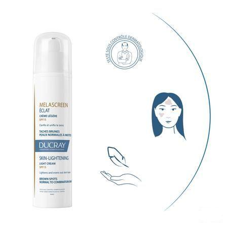 Ducray Melascreen Eclat Creme Legere Ip15 40 ml