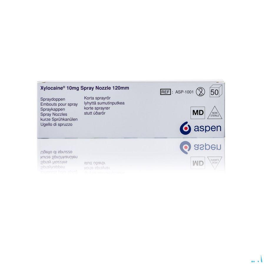 Xylocaine N/ster. Embouts/doppen 50 - 120 Mm
