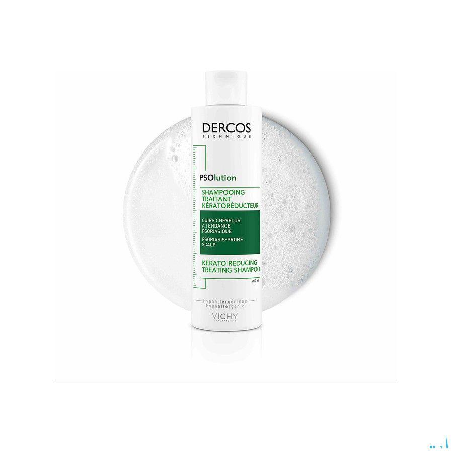Vichy Dercos Psolution Shampoo Keratoreduc. 200 ml  -  Vichy