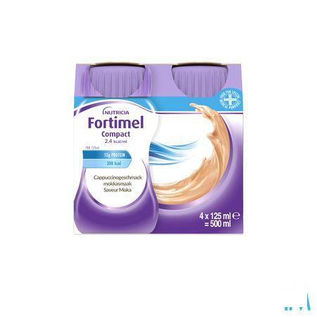 Fortimel Compact 2.4Kcal Moccha 4 x 125 ml