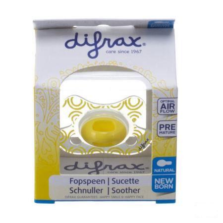 Difrax Fopspeen Natural Newborn  -  Difrax