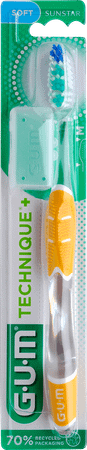 Gum Tandenb Technisch+ Compact Soft+Softpicks 491M