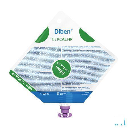 Diben 1,5 Kcal Hp 500 ml  -  Fresenius