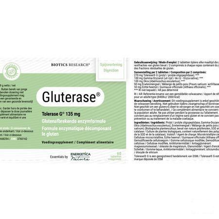 Gluterase 60 tabletten  -  Energetica Natura