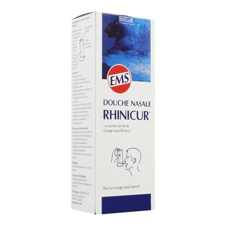 Rhinicur Douche Nasale + 4 Sachets Sel Rincage