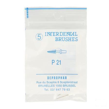 Proximal Tandenborstel zonder heft Conisch 5 P21  -  Deprophar