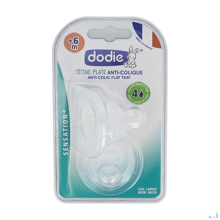 Dodie Speen Plat Grote Hals Sil. Deb.4 Dik Vl. + 6m