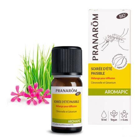 Aromapic Soiree Ete Melange Huile Essentielle Diff. 10 ml  -  Pranarom
