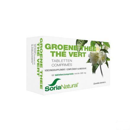 Soria Te Verde 60 Comprimes  -  Soria Bel