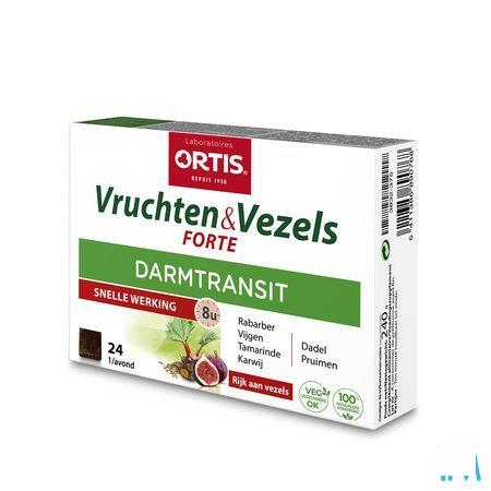 Ortis Fruits & Fibres Forte Cubes 24  -  Ortis