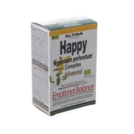 Altisa Happy Hypericum Bio Complex Advanced Tabletten 30  -  Dieximport