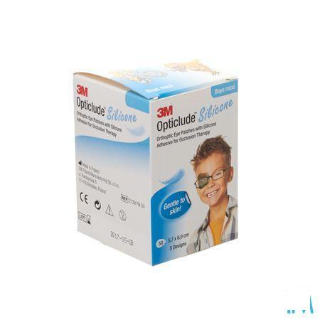 Opticlude 3m Silicone Eye Patch Boy Maxi 50  -  3M