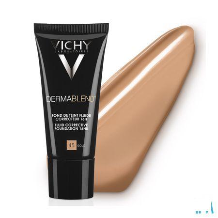 Vichy Fdt Dermablend Fluide 45 Gold 30 ml  -  Vichy