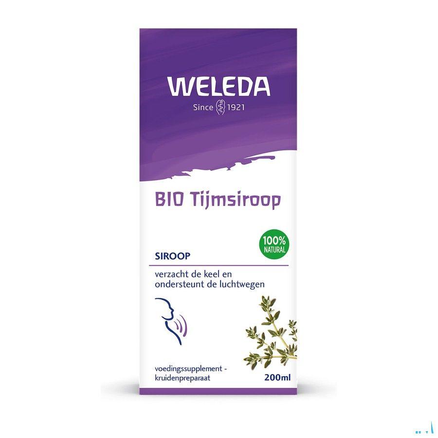 Weleda Tijmsiroop Bio 200 ml  -  Weleda
