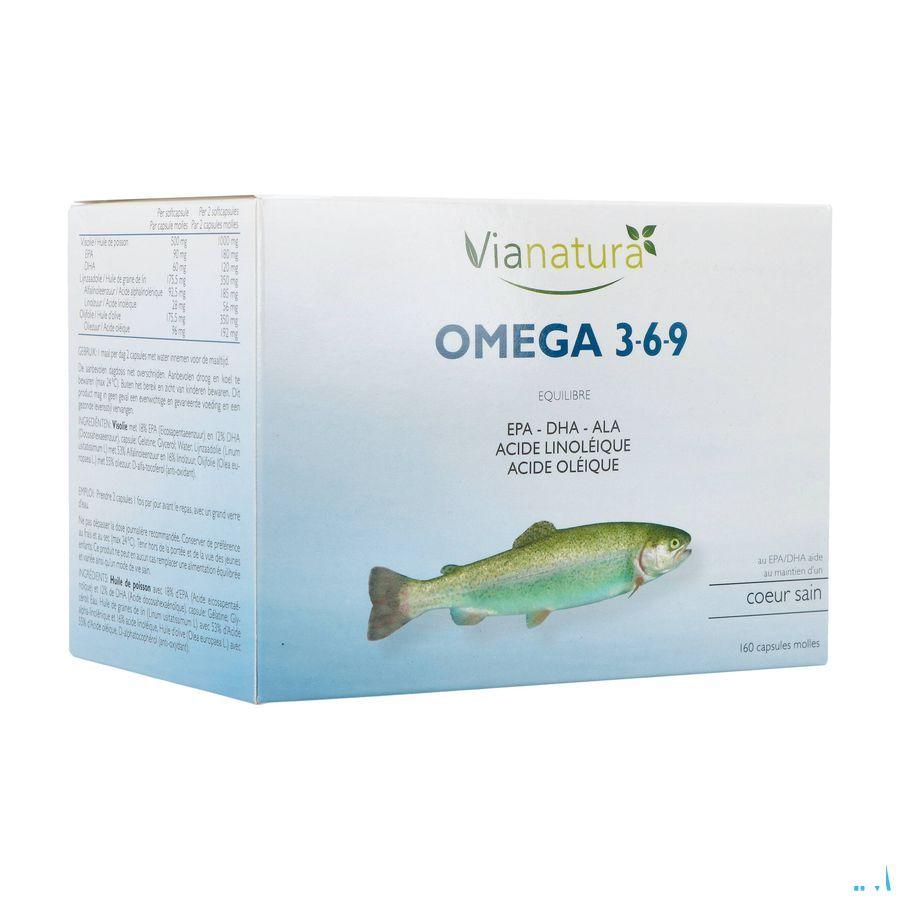 Via Natura Omega 3-6-9 SoftCapsule 160  -  Ocebio