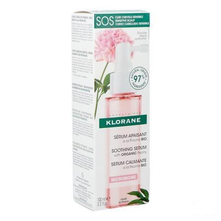 Klorane Capilaire Sos Serum Pioenroos Bio 100 ml