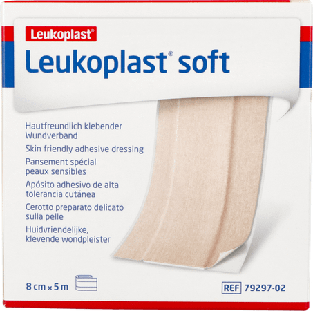 Leukoplast Soft 5mx8cm 1