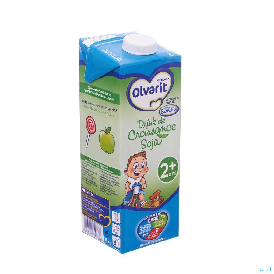 Olvarit Groeidrink Soja 2 + 1l  -  Nutricia
