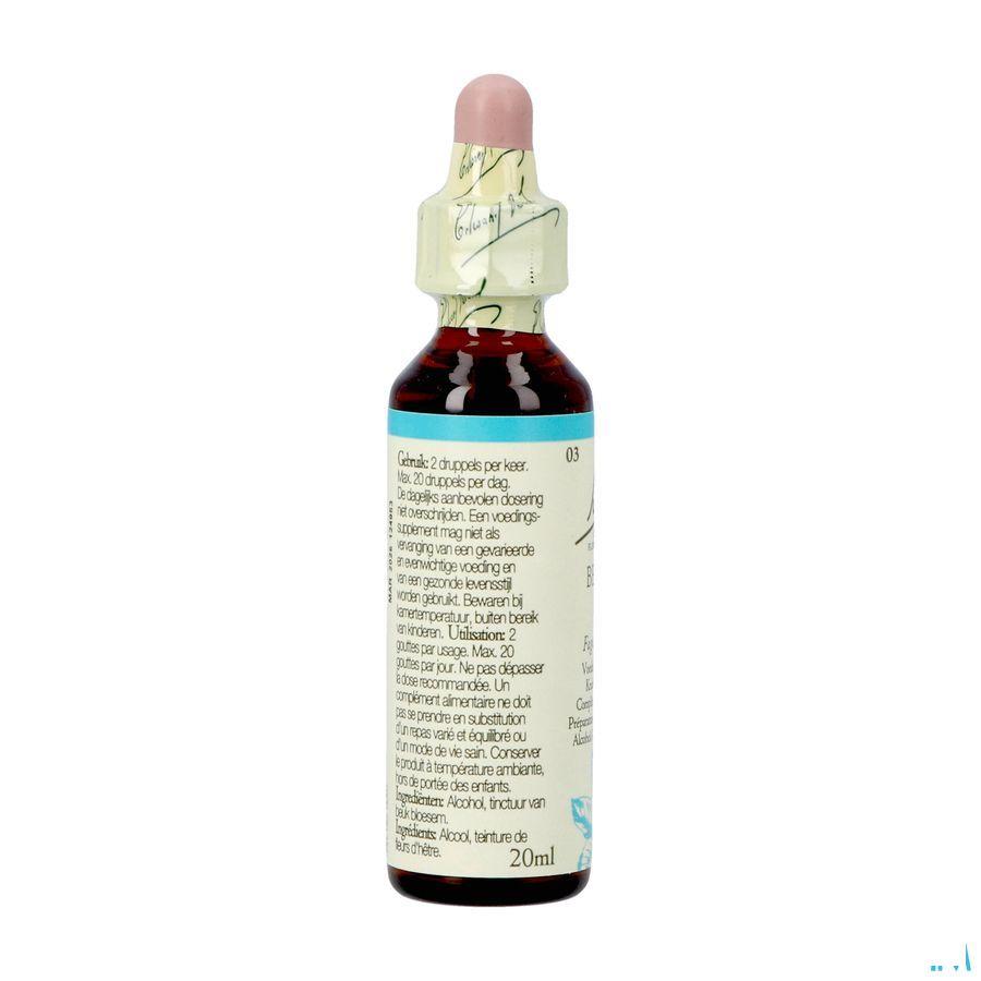 Bach Flower Remedie 03 Beech 20 ml