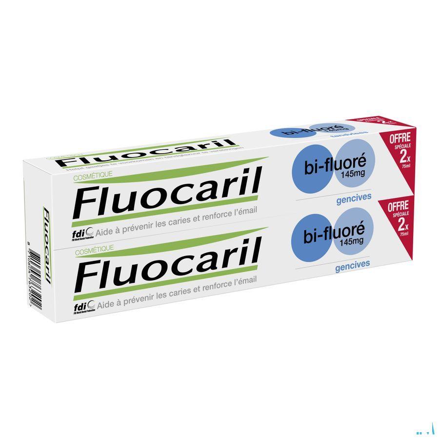 Fluocaril Tandpasta Bi-Fluore 145 Tandvlees 2X75 ml