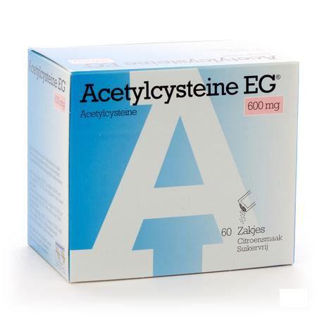 Acetylcysteine EG Sachets 60x600 mg  -  EG