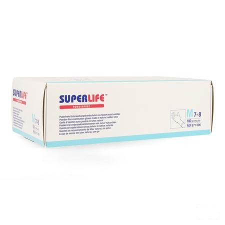 Superlife Gants Examen Latex -Pdr M 100 8710060  -  Hartmann