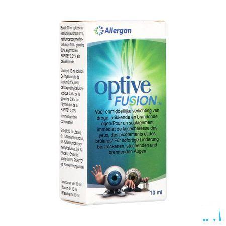 Optive Fusion Ster Oplossing Flacon 10 ml